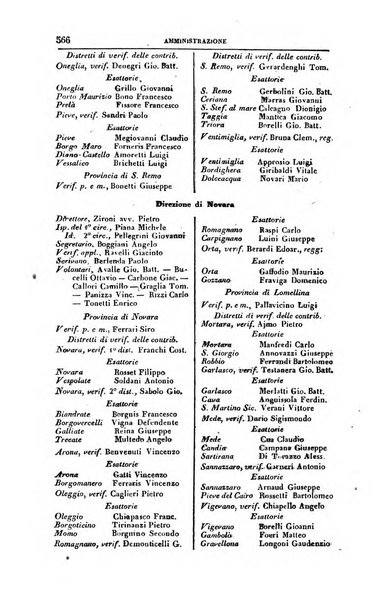 Calendario generale del Regno pel ... compilato d'ordine del Re per cura del Ministero dell'interno ...