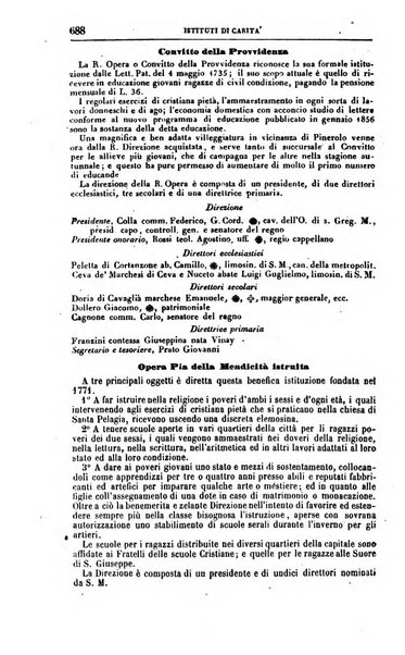 Calendario generale del Regno pel ... compilato d'ordine del Re per cura del Ministero dell'interno ...