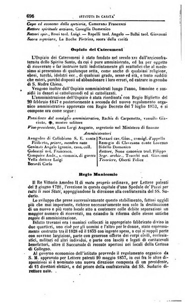 Calendario generale del Regno pel ... compilato d'ordine del Re per cura del Ministero dell'interno ...