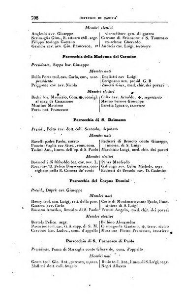 Calendario generale del Regno pel ... compilato d'ordine del Re per cura del Ministero dell'interno ...