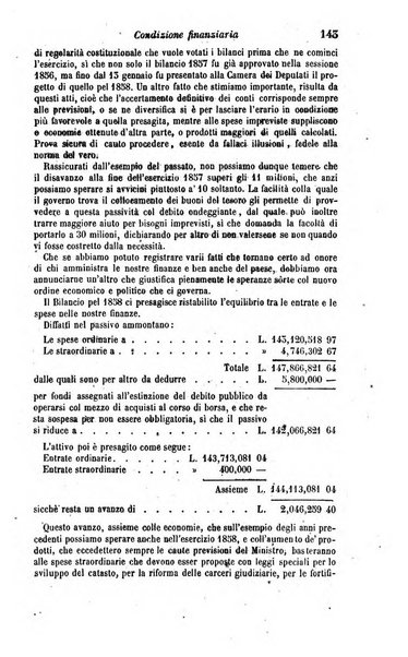 Calendario generale del Regno pel ... compilato d'ordine del Re per cura del Ministero dell'interno ...