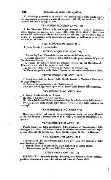 Calendario generale del Regno pel ... compilato d'ordine del Re per cura del Ministero dell'interno ...