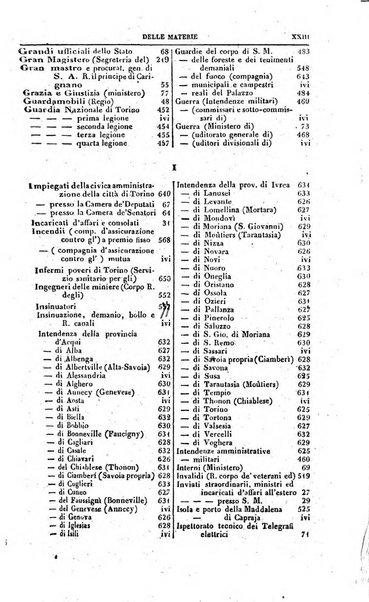 Calendario generale del Regno pel ... compilato d'ordine del Re per cura del Ministero dell'interno ...