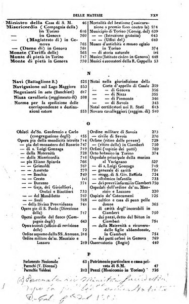 Calendario generale del Regno pel ... compilato d'ordine del Re per cura del Ministero dell'interno ...