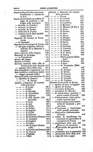 Calendario generale del Regno pel ... compilato d'ordine del Re per cura del Ministero dell'interno ...