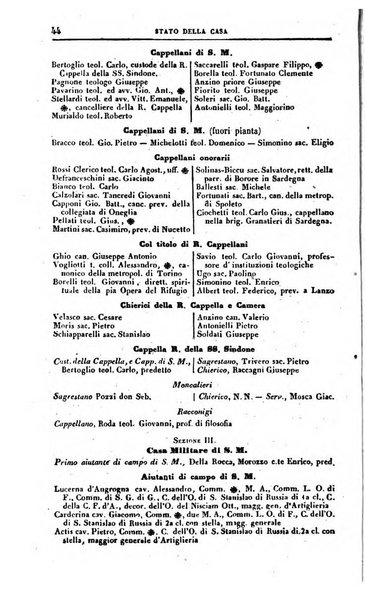 Calendario generale del Regno pel ... compilato d'ordine del Re per cura del Ministero dell'interno ...