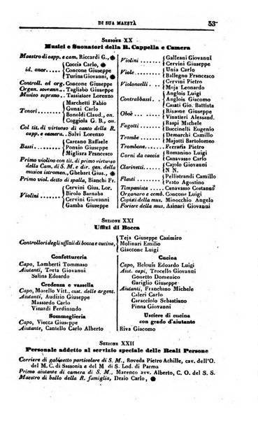 Calendario generale del Regno pel ... compilato d'ordine del Re per cura del Ministero dell'interno ...