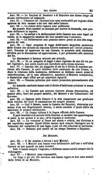 Calendario generale del Regno pel ... compilato d'ordine del Re per cura del Ministero dell'interno ...