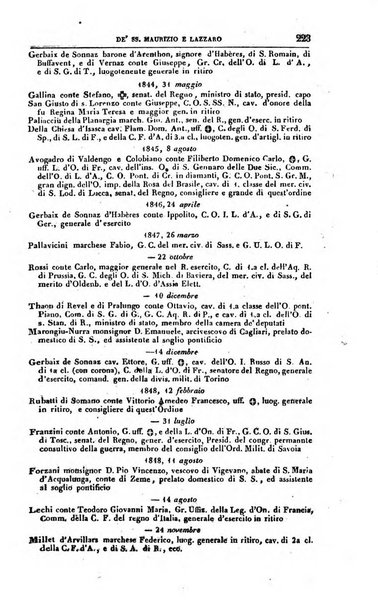 Calendario generale del Regno pel ... compilato d'ordine del Re per cura del Ministero dell'interno ...