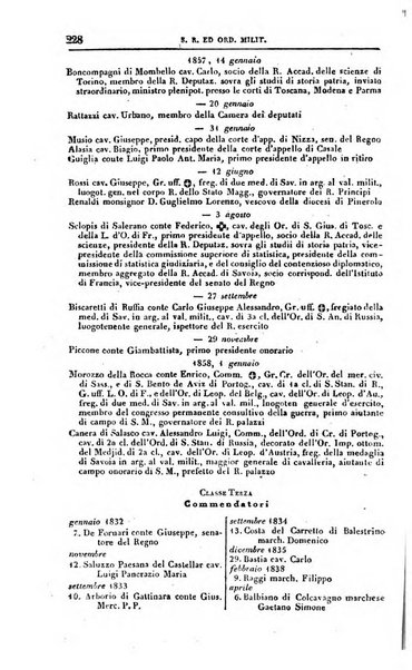 Calendario generale del Regno pel ... compilato d'ordine del Re per cura del Ministero dell'interno ...