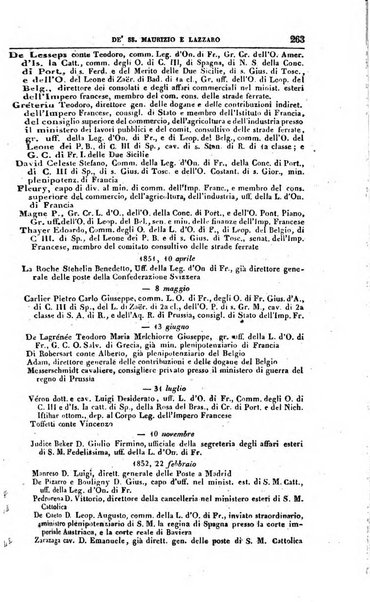 Calendario generale del Regno pel ... compilato d'ordine del Re per cura del Ministero dell'interno ...