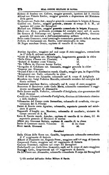 Calendario generale del Regno pel ... compilato d'ordine del Re per cura del Ministero dell'interno ...