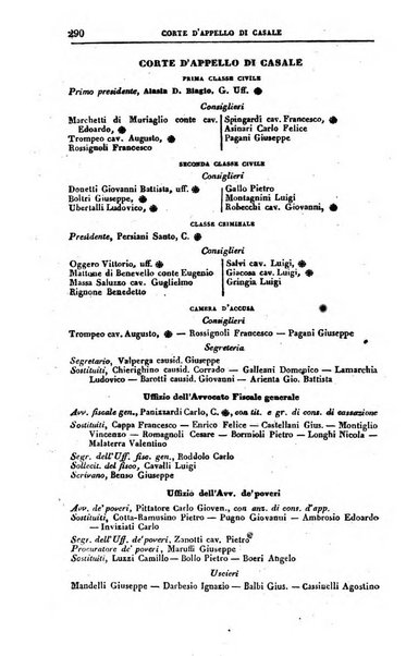 Calendario generale del Regno pel ... compilato d'ordine del Re per cura del Ministero dell'interno ...