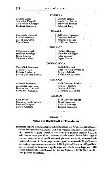 Calendario generale del Regno pel ... compilato d'ordine del Re per cura del Ministero dell'interno ...