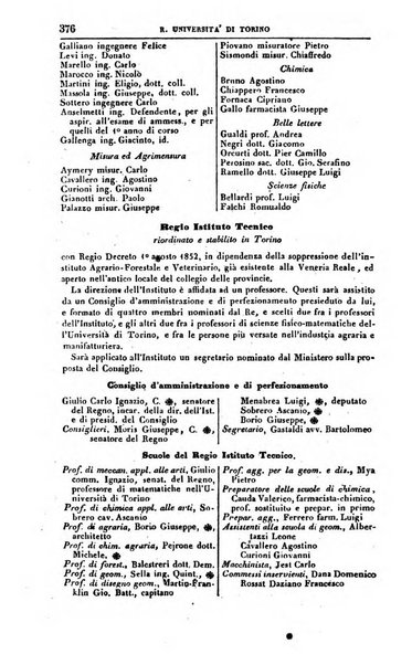 Calendario generale del Regno pel ... compilato d'ordine del Re per cura del Ministero dell'interno ...