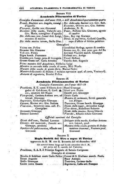 Calendario generale del Regno pel ... compilato d'ordine del Re per cura del Ministero dell'interno ...