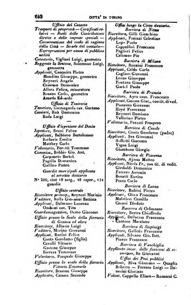 Calendario generale del Regno pel ... compilato d'ordine del Re per cura del Ministero dell'interno ...