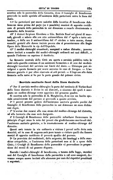 Calendario generale del Regno pel ... compilato d'ordine del Re per cura del Ministero dell'interno ...