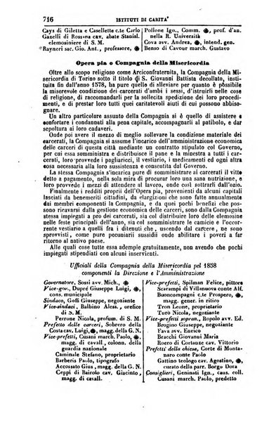 Calendario generale del Regno pel ... compilato d'ordine del Re per cura del Ministero dell'interno ...