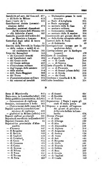 Calendario generale del Regno pel ... compilato d'ordine del Re per cura del Ministero dell'interno ...