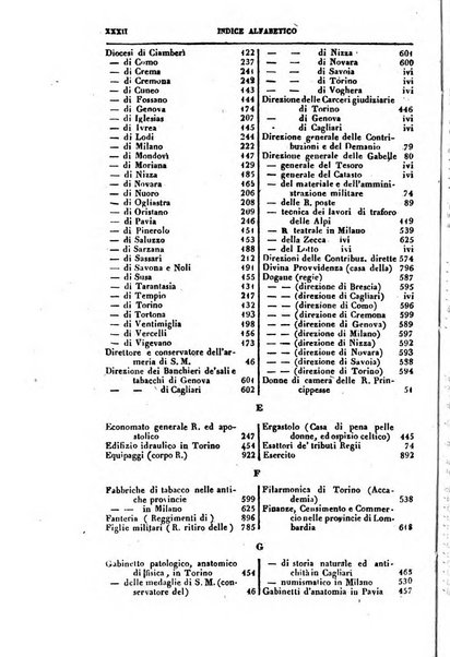 Calendario generale del Regno pel ... compilato d'ordine del Re per cura del Ministero dell'interno ...