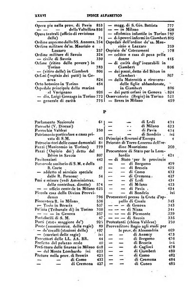 Calendario generale del Regno pel ... compilato d'ordine del Re per cura del Ministero dell'interno ...