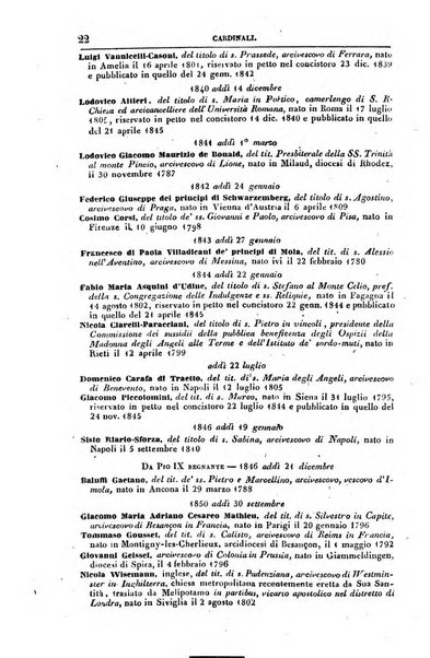 Calendario generale del Regno pel ... compilato d'ordine del Re per cura del Ministero dell'interno ...