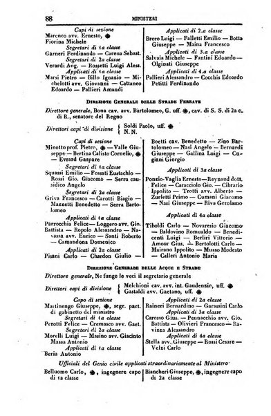 Calendario generale del Regno pel ... compilato d'ordine del Re per cura del Ministero dell'interno ...