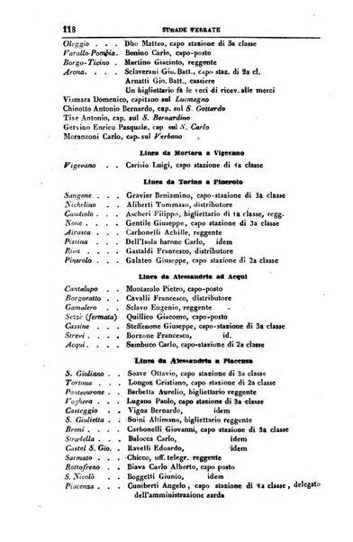 Calendario generale del Regno pel ... compilato d'ordine del Re per cura del Ministero dell'interno ...