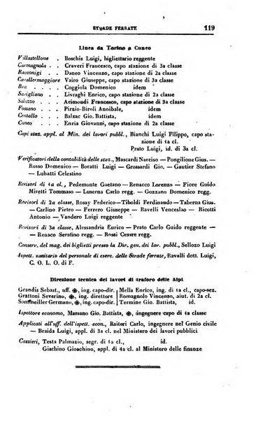 Calendario generale del Regno pel ... compilato d'ordine del Re per cura del Ministero dell'interno ...