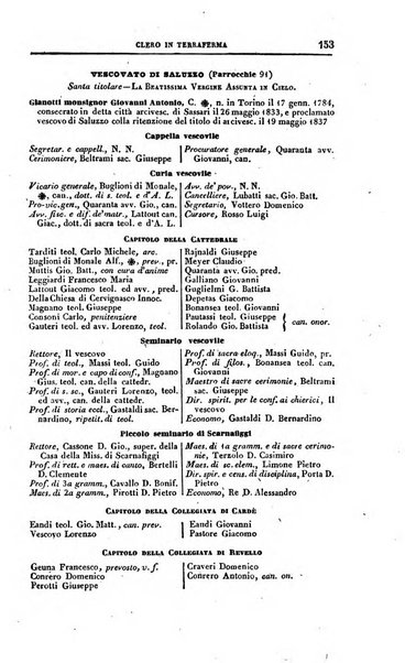 Calendario generale del Regno pel ... compilato d'ordine del Re per cura del Ministero dell'interno ...