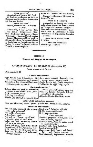 Calendario generale del Regno pel ... compilato d'ordine del Re per cura del Ministero dell'interno ...