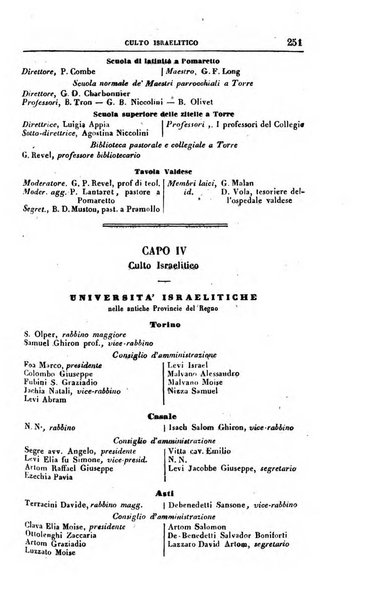 Calendario generale del Regno pel ... compilato d'ordine del Re per cura del Ministero dell'interno ...