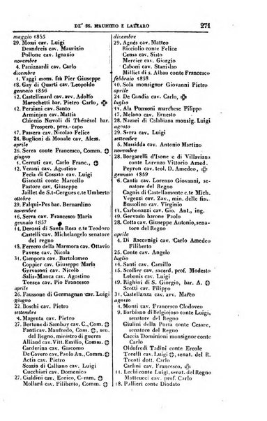 Calendario generale del Regno pel ... compilato d'ordine del Re per cura del Ministero dell'interno ...