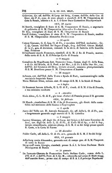 Calendario generale del Regno pel ... compilato d'ordine del Re per cura del Ministero dell'interno ...