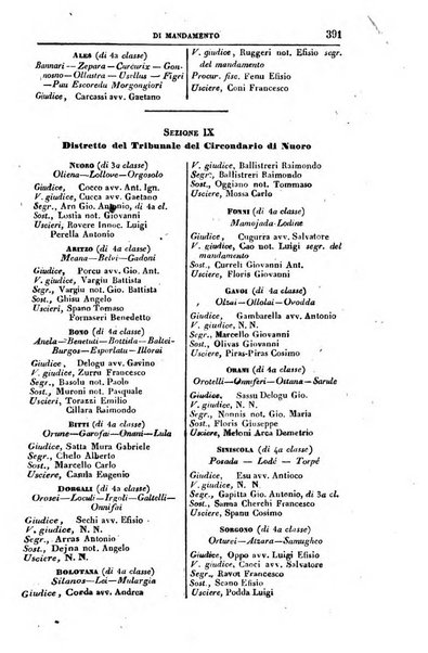 Calendario generale del Regno pel ... compilato d'ordine del Re per cura del Ministero dell'interno ...