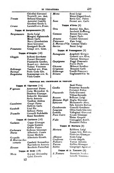 Calendario generale del Regno pel ... compilato d'ordine del Re per cura del Ministero dell'interno ...