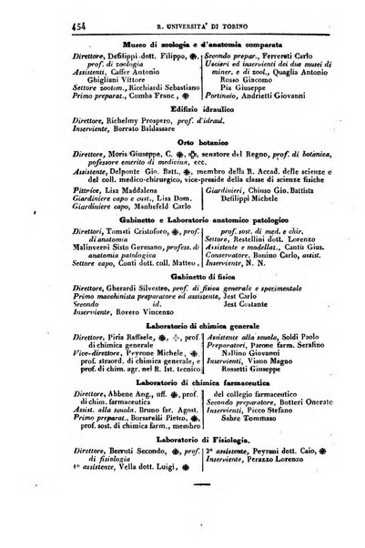 Calendario generale del Regno pel ... compilato d'ordine del Re per cura del Ministero dell'interno ...