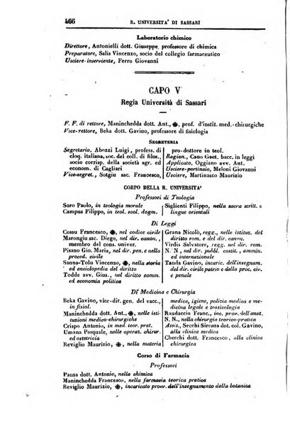 Calendario generale del Regno pel ... compilato d'ordine del Re per cura del Ministero dell'interno ...