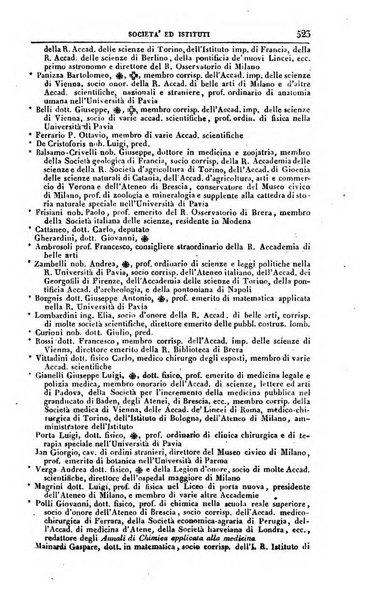 Calendario generale del Regno pel ... compilato d'ordine del Re per cura del Ministero dell'interno ...