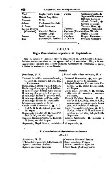 Calendario generale del Regno pel ... compilato d'ordine del Re per cura del Ministero dell'interno ...