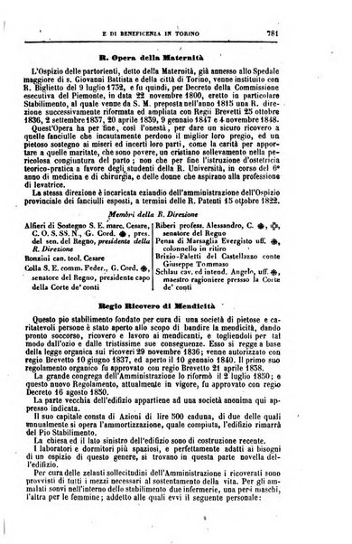 Calendario generale del Regno pel ... compilato d'ordine del Re per cura del Ministero dell'interno ...