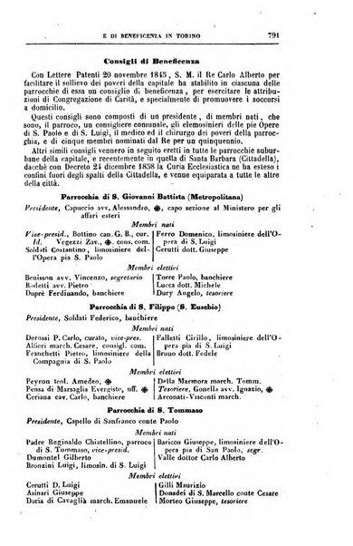 Calendario generale del Regno pel ... compilato d'ordine del Re per cura del Ministero dell'interno ...