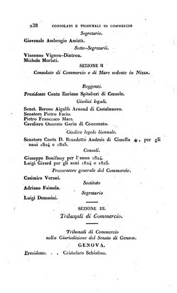 Calendario generale pe' Regii Stati pubblicato con autorità del Governo e con privilegio di S.S.R.M