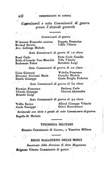 Calendario generale pe' Regii Stati pubblicato con autorità del Governo e con privilegio di S.S.R.M