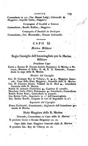 Calendario generale pe' Regii Stati pubblicato con autorità del Governo e con privilegio di S.S.R.M