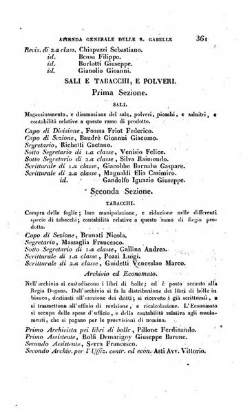 Calendario generale pe' Regii Stati pubblicato con autorità del Governo e con privilegio di S.S.R.M