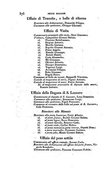 Calendario generale pe' Regii Stati pubblicato con autorità del Governo e con privilegio di S.S.R.M