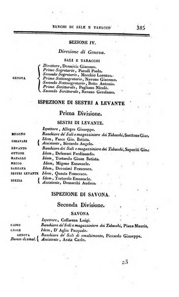 Calendario generale pe' Regii Stati pubblicato con autorità del Governo e con privilegio di S.S.R.M