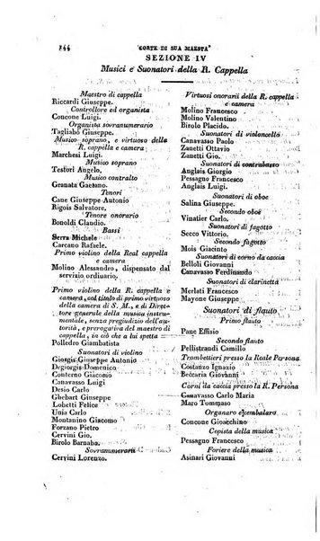 Calendario generale pe' Regii Stati pubblicato con autorità del Governo e con privilegio di S.S.R.M